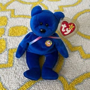 1998 Ty Beanie Babies ‘Clubby’ Bear